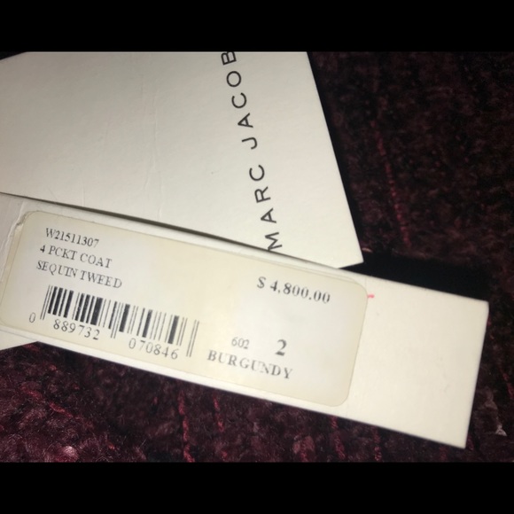 Marc Jacobs Sequin Tweed (nwt- retailed $4800) - Picture 6 of 6